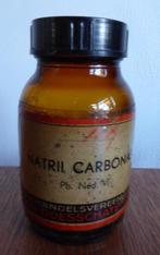 apotheekflesje Natril Carbonas Ph. Ned.V, Ophalen of Verzenden