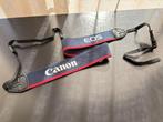 Canon EOS draagkoord | blauw/rood | origineel | nieuw, Ophalen of Verzenden, Nieuw, Canon, Geen optische zoom