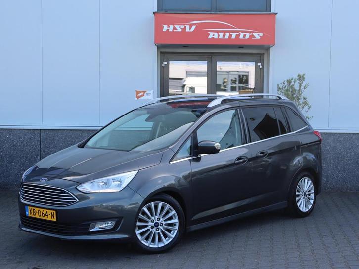 Ford Grand C-Max 1.0 Titanium airco LM org NL, Auto's, Ford, Bedrijf, Te koop, Grand C-Max, ABS, Airbags, Airconditioning, Boordcomputer