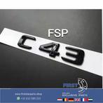 C43 LETTERS Mercedes W205 43 AMG LOGO ZWART EMBLEEM  Mercede
