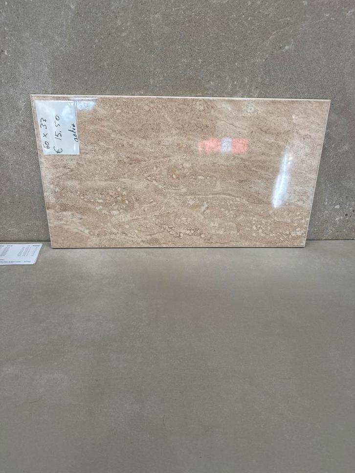 Wandtegel - Keramiek look 60x33, Doe-het-zelf en Verbouw, Tegels, Nieuw, Wandtegels, Keramiek, 60 cm of meer, 20 tot 40 cm, 10 m² of meer
