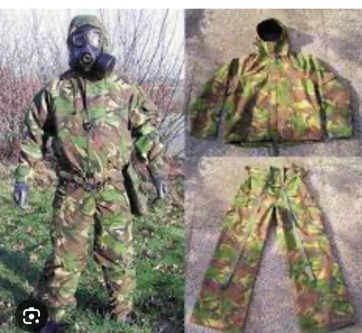NBC pak Nederlands leger woodland camouflage + laarzen NIEUW, Verzamelen, Militaria | Algemeen, Landmacht, Kleding of Schoenen