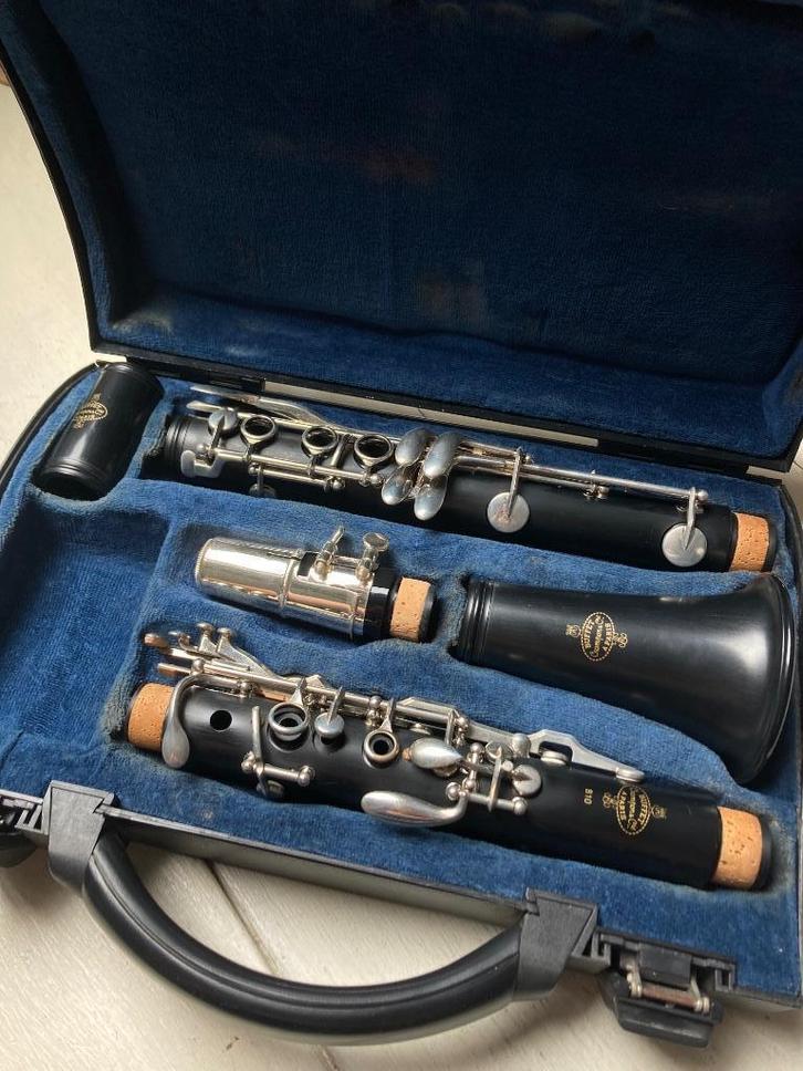 B10 Buffet Crampon Klarinet Volledig gereviseerd, Muziek en Instrumenten, Blaasinstrumenten | Klarinetten, Gebruikt, Bes-klarinet