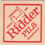 1 RIDDER MAASTRICHT BIERVILTJE, Verzamelen, Ophalen of Verzenden, Gebruikt, Viltje(s), Overige merken