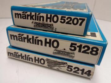 Marklin 5128 – 5207 – 5207 Elec. wissels (H0) beschikbaar voor biedingen