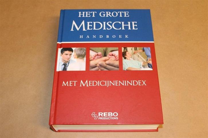 Medisch Handboek — Lichaam, Ziekten & Medicijnen + Index, Boeken, Gezondheid, Dieet en Voeding, Zo goed als nieuw, Ophalen of Verzenden