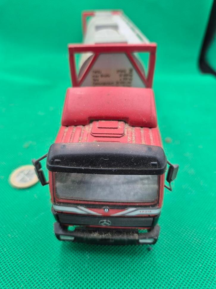 565 mercedesbenz 1729 1/43 nzg models, Hobby en Vrije tijd, Modelauto's | Overige schalen, Zo goed als nieuw, Bus of Vrachtwagen