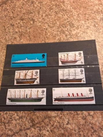 Engeland 1969 engelse schepen mi 498/503  beschikbaar voor biedingen
