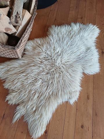 Wollen Schapenvacht Kleed wol vloerkleed stoel outdoor ruige beschikbaar voor biedingen