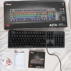 Trust asta mechanisch toetsenbord gxt 865, Computers en Software, Toetsenborden, Trust GXT Gaming, Ophalen of Verzenden, Zo goed als nieuw