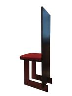 Fantastische vintage modernist constructivism design stoel, Huis en Inrichting, Gebruikt, Eén, Hout, Ophalen