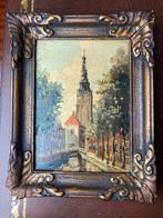 Schilderijtje Zuiderkerk Amsterdam, Ophalen of Verzenden