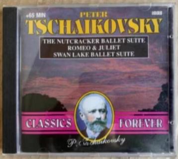 CD Tschaikovsky; nutcracker, Romeo Juliet; swan lake ballet beschikbaar voor biedingen