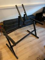 Quiklok Z-726L Z-Standaard voor Piano van 88 toetsen, Muziek en Instrumenten, Ophalen, Zo goed als nieuw, Zwart, Piano