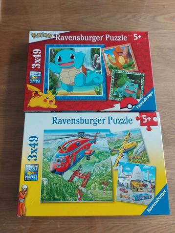Puzzel Ravensburger pokémon hulpvoertuigen beschikbaar voor biedingen
