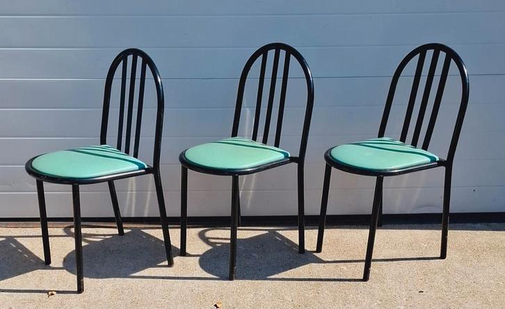 18 x Robert Mallet Stevens design stoelen Bauhaus cafestoel, Huis en Inrichting, Stoelen, Zo goed als nieuw, Vijf, Zes of meer stoelen