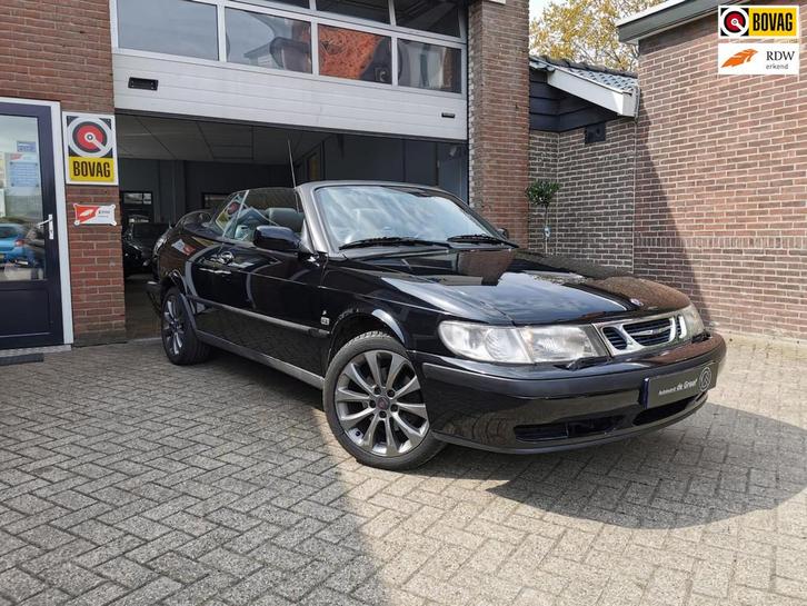 Saab 9-3 Cabrio 2.0t S | Automaat/Cruisec | Cabrio/KM 210500, Auto's, Saab, Bedrijf, Te koop, Saab 9-3, ABS, Airbags, Airconditioning