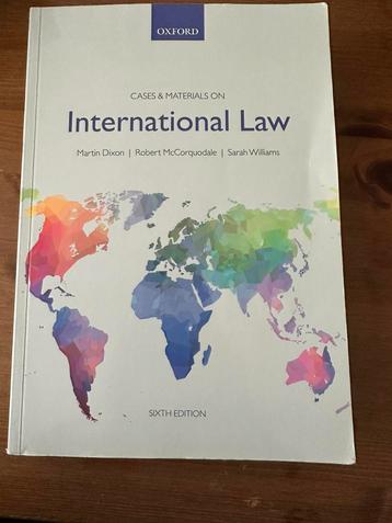 Cases & Materials on International Law beschikbaar voor biedingen