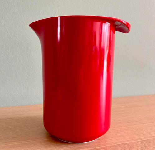 Rosti Mepal Margrethe Mixbeker / mengbeker rood, 1 liter, Huis en Inrichting, Keuken | Servies, Zo goed als nieuw, Overige typen