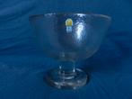 IJsglas tazza kom op voet Taottu Humppila jaren 70 d 20 cm, Ophalen of Verzenden