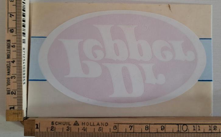 Vintage raamsticker Dr PEPPER merk garage gereedschapskist, Verzamelen, Stickers, Zo goed als nieuw, Overige typen, Ophalen of Verzenden