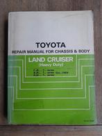 REPAIR MANUAL CHASSIS&BODY - TOYOTA LANDCRUISER 60/70 serie, Verzenden