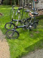 2 Vouwfietsen met Versnellingen, aluminium frame, Ophalen, Gebruikt, Heren, Versnellingen