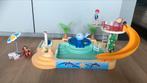 Playmobile zwembad met glijbaan en walvis fontein, Ophalen of Verzenden, Zo goed als nieuw