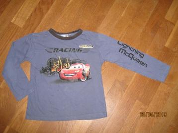 Disney Cars blauwe longsleeve maat 8A  beschikbaar voor biedingen