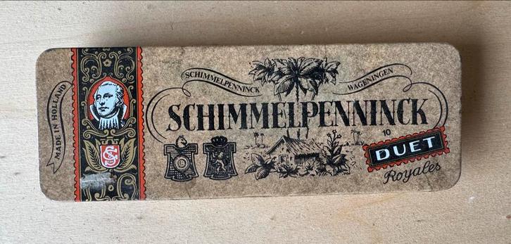Vintage Sigarenblikken - Schimmelpenninck, Willem II, Panter, Verzamelen, Blikken, Gebruikt, Overige, Overige merken, Ophalen of Verzenden