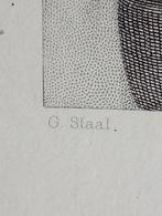 Antieke Staalgravure De Sameritaansche - 1847, Antiek en Kunst, Kunst | Etsen en Gravures, Ophalen of Verzenden