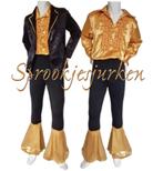 Disco Foute Party '70 '80 Glitter eighties seventies, Kleding | Heren, Carnavalskleding en Feestkleding, Gedragen, Disco, Ophalen of Verzenden