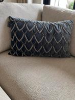 PTMD Kussen blauw 60x40 cm, Ophalen, Zo goed als nieuw, Blauw, Rechthoekig