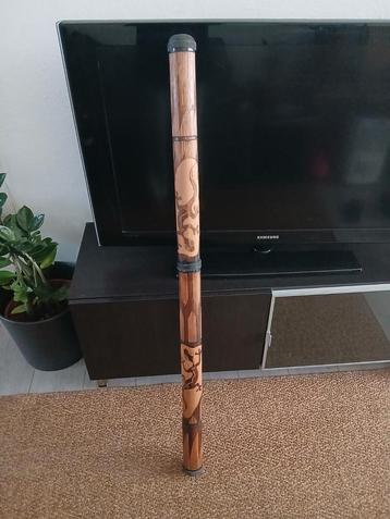 Didgeridoo salamanders houtsnijwerk  beschikbaar voor biedingen