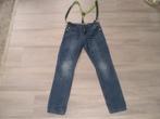 PRIMARK slim broekje met bretels maat 134, Broek, Ophalen of Verzenden, Zo goed als nieuw, Primark