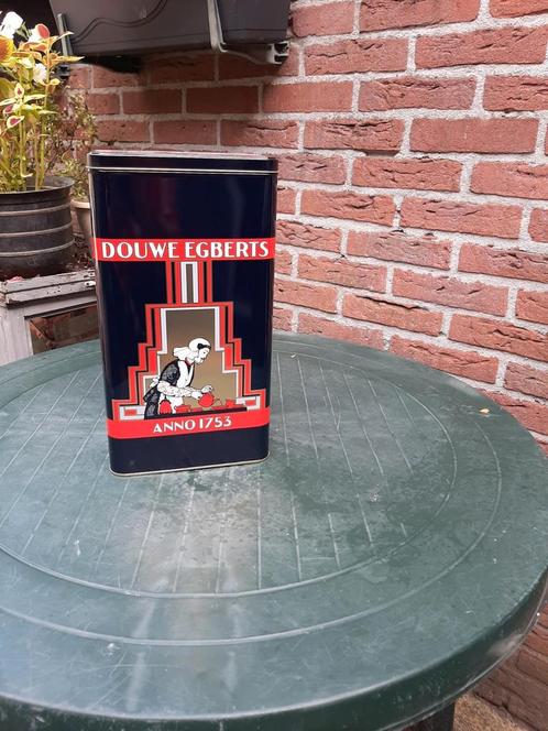 Grote Douwe Egberts voorraad blikken, Verzamelen, Blikken, Nieuw, Koffie, Douwe Egberts, Ophalen of Verzenden