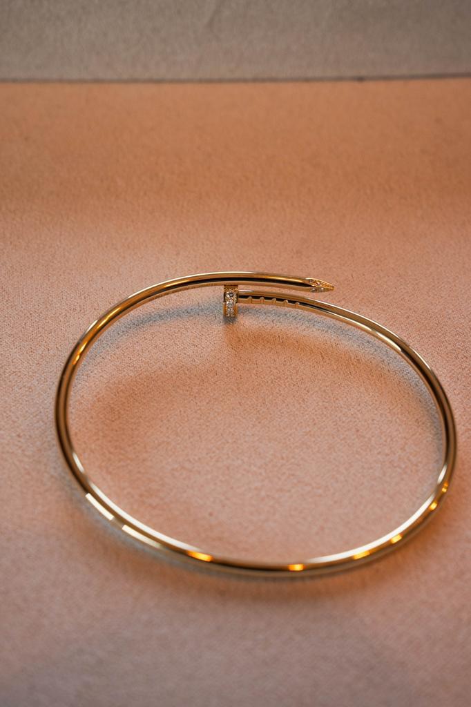 Nieuwe Just un Clou Armband Small model met diamanten, Sieraden, Tassen en Uiterlijk, Armbanden, Nieuw, Goud, Goud, Ophalen of Verzenden