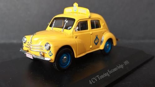 Renault 4CV Touring Secours Belgie Wegenwacht Eligor Pol, Hobby en Vrije tijd, Modelauto's | 1:43, Nieuw, Auto, Verzenden
