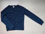 Vestje, donkerblauw, Hema maat 134/140, Kinderen en Baby's, Kinderkleding | Maat 134, Ophalen, Meisje, Trui of Vest, Zo goed als nieuw