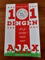 Menno Pot - 101 dingen die je weten moet over Ajax, Boeken, Sportboeken, Gelezen, Menno Pot, Ophalen of Verzenden