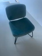 Turquoise blauwe design stoel, Blauw, Ophalen of Verzenden, Zo goed als nieuw, Eén