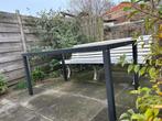 Tuinbank, Ophalen, Gebruikt, Metaal