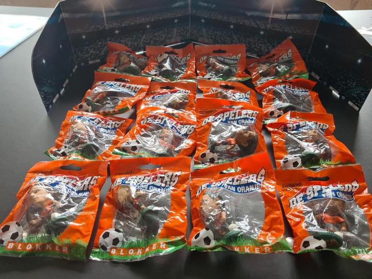 Complete set voetbal poppetjes spelers van oranje Nieuw, Verzamelen, Poppetjes en Figuurtjes, Nieuw, Ophalen