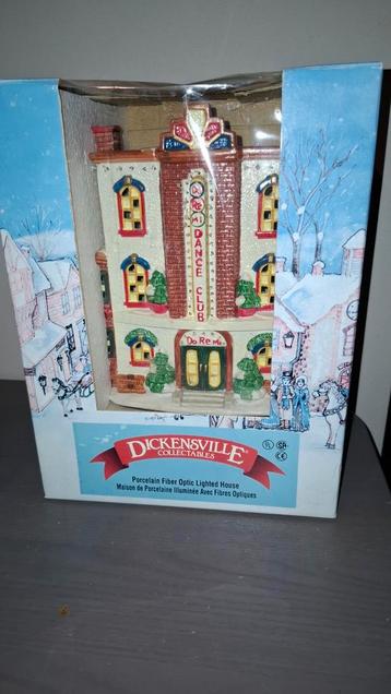 Nieuw Dickensville kerstdorp huis met adapter  beschikbaar voor biedingen