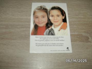 Een bidprentje van Julie en Melissa beschikbaar voor biedingen