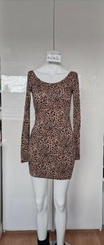 H&M leopars jurk maat XS/34, Kleding | Dames, Jurken, H&M, Bruin, Ophalen of Verzenden, Zo goed als nieuw