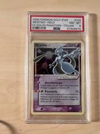 ITALIAANSE Mewtwo Goldstar Ex Holon Phantoms Pokémon kaart, Ophalen of Verzenden, Zo goed als nieuw, Losse kaart, Foil