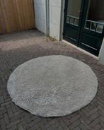 Rond, grijs vloerkleed (200x200) - Zo goed als nieuw!, Ophalen, 150 tot 200 cm, Rond, Zo goed als nieuw