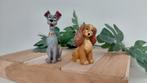 Lady en de vagebond Disney beelden, Verzamelen, Disney, Ophalen of Verzenden, Zo goed als nieuw, Beeldje of Figuurtje
