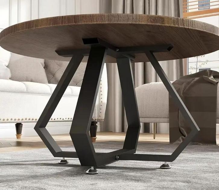 Tafelpoten op maat – hout of staal | rond/rechthoek tafel, Huis en Inrichting, Tafels | Eettafels, Nieuw, 50 tot 100 cm, 50 tot 100 cm